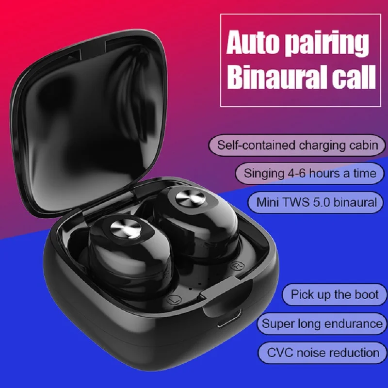 Новинка TG12 4 H Bluetooth 5 0 наушники мини настоящие беспроводные бас двойной микрофон