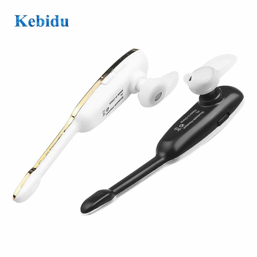 KEBIDU спортивные bluetooth беспроводные наушники гарнитура бизнес с микрофоном для iphone