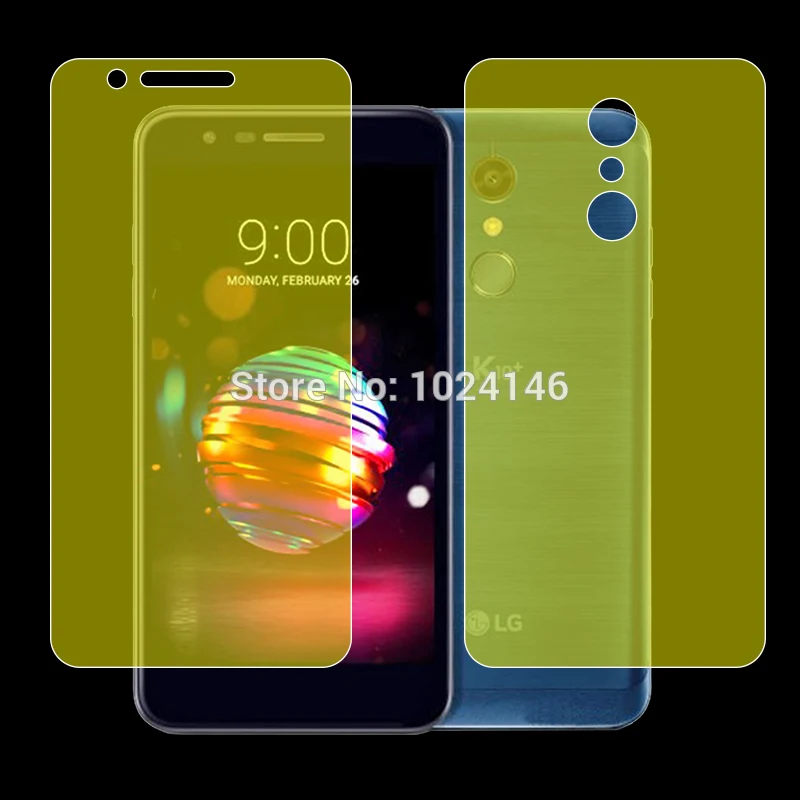 Защитная пленка для экрана LG K10 (2018) полное покрытие 5 3 дюйма изогнутые детали (не