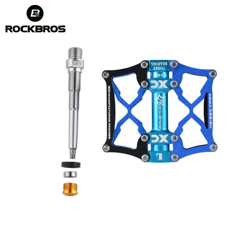 ROCKBROS Велоспорт велосипед педали велосипеда Платформа магния спорта на открытом