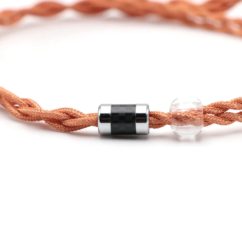 Linsoul LSC09 IEM Hi-Fi обновленный кабель 4 ядра один Кристалл Медь посеребренный кабель для наушников MMCX/2Pin 0,78 3,5 мм 2,5 мм 4,4 мм