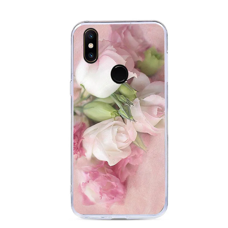 J &amp R цветочный чехол для Xiaomi Mi Mix2s Mix 2S прозрачный силиконовый Прозрачный Mix/Mix2/Mix3
