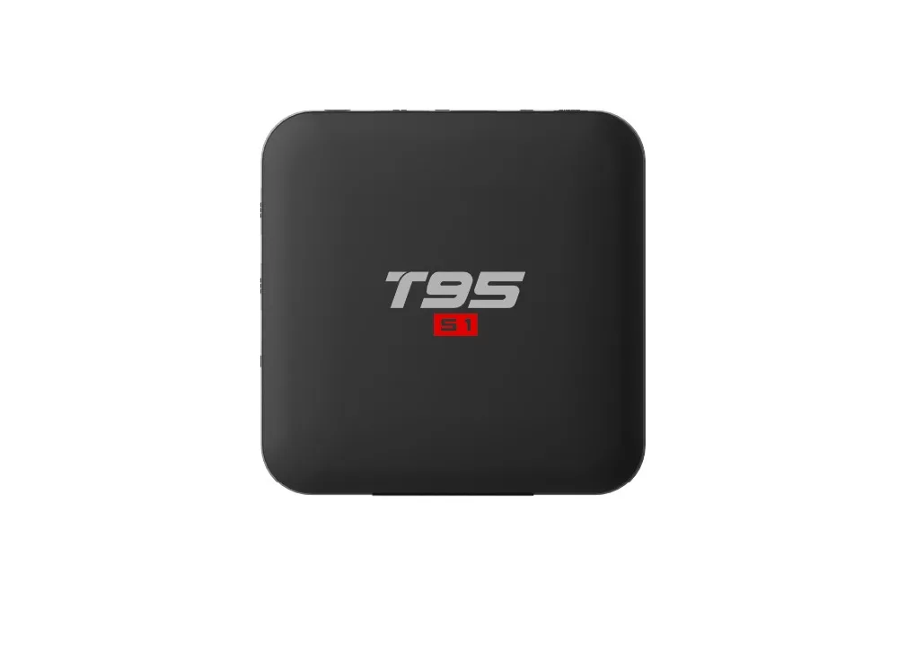 ТВ-приставка T95 S1 с голосовым управлением сертификат Google 1080p 4k h.265 google play netflix youtube 3d