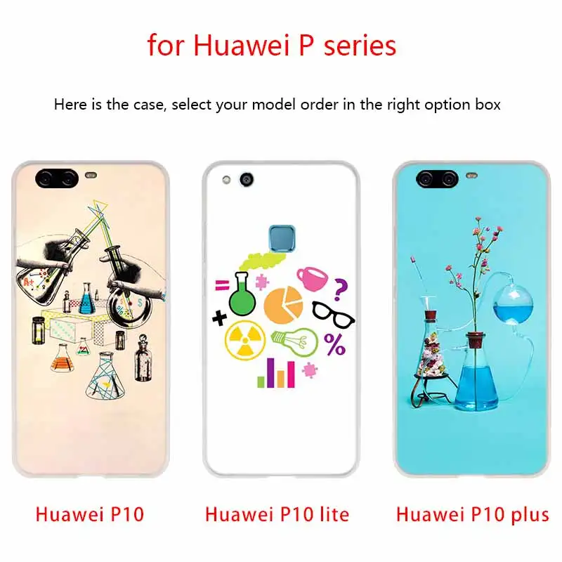 MLLSE химический чехол для рисования силиконовый мягкий ТПУ Huawei P30 P40 P20 Pro P10 P9 Lite P Smart