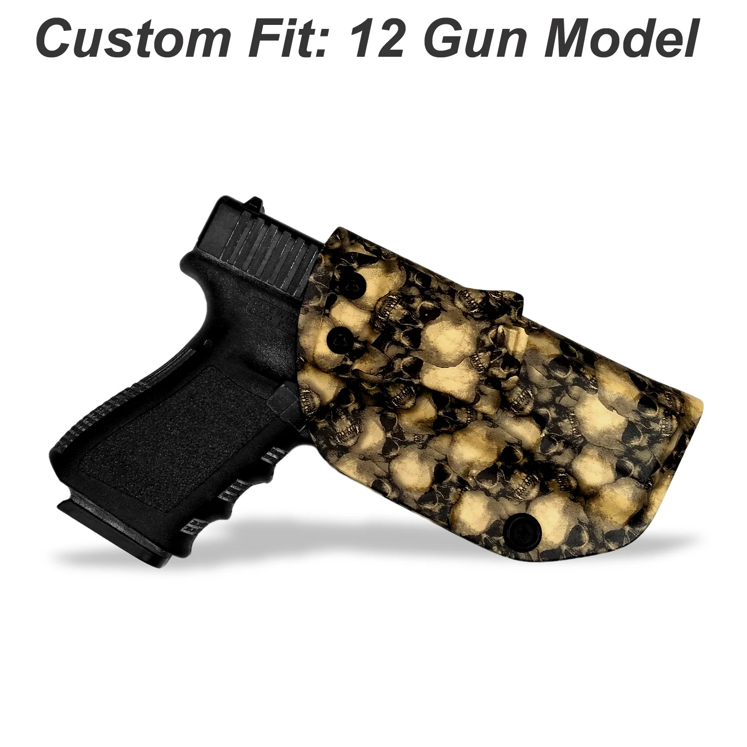 Bbf сделать Таро Тотем доски KYDEX кобуры пистолет для: glock 19 17 23 26 27 28 31 32 43 P320 VP9 Внутри