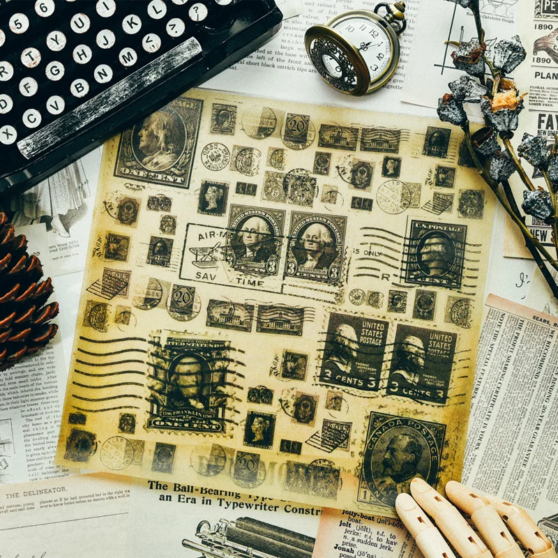 KSCRAFT винтажные узоры бумага для скрапбукинга счастливый планировщик/Создание