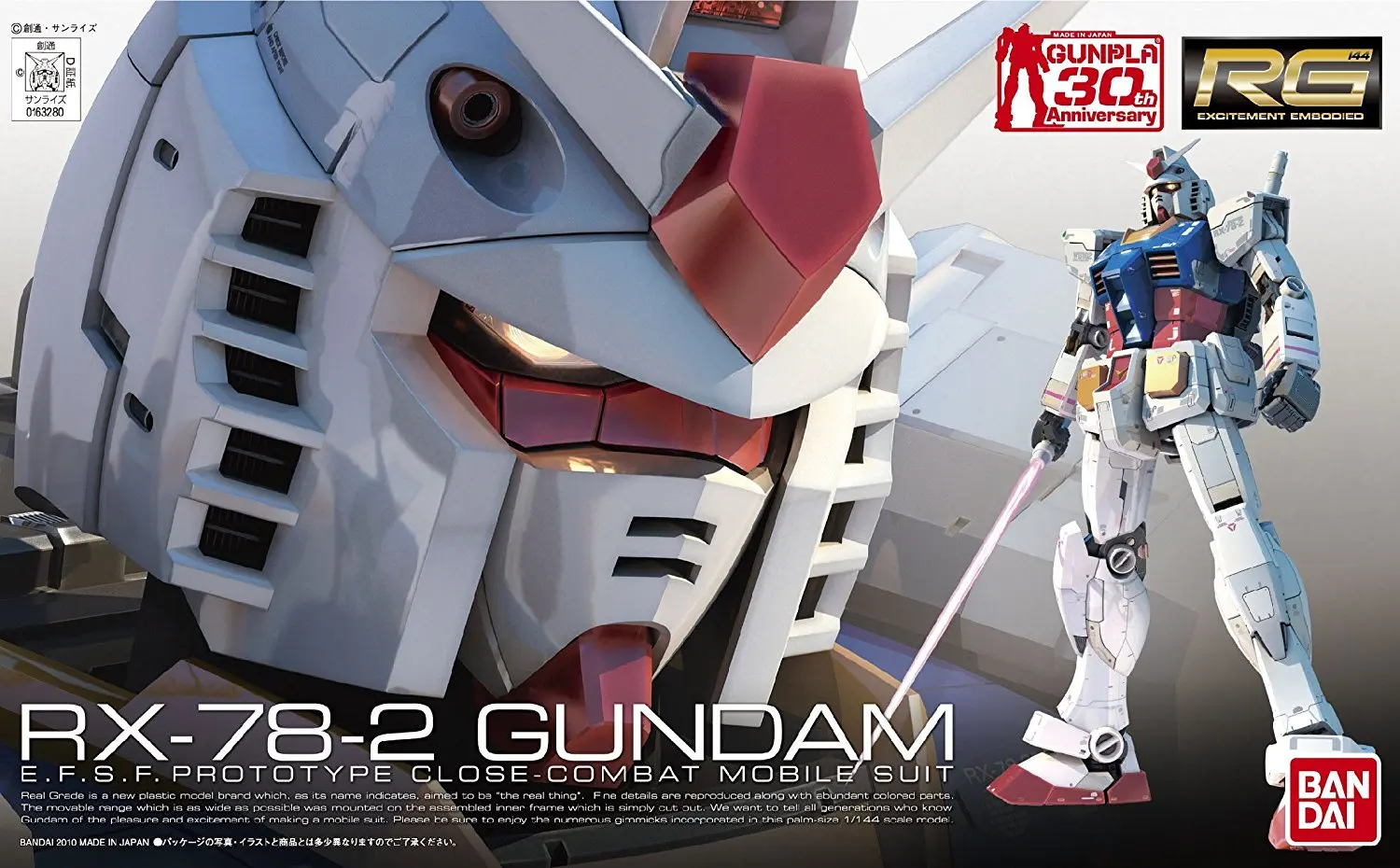 Bandai Gundam RG 1/144 RX-78-2 мобильный костюм сборки модель Наборы фигурки пластмассовые
