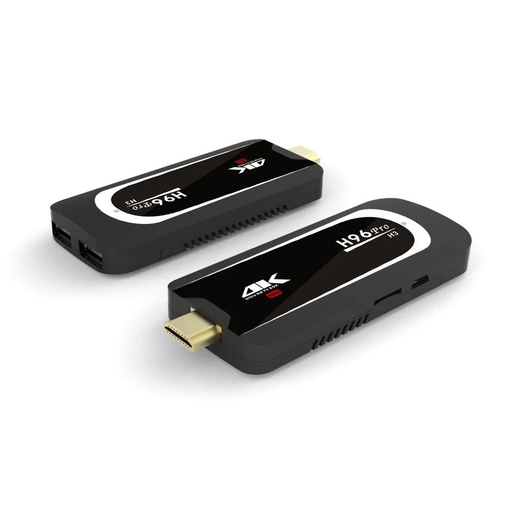 H96 Pro H3 Мини ПК Amlogic S905X ТВ коробка 4 ядра Android 7,1 ТВ ключ 2GB16GB 2,4G/5.G Wi-Fi BT4.1 1080 P 4 K HD ТВ палка