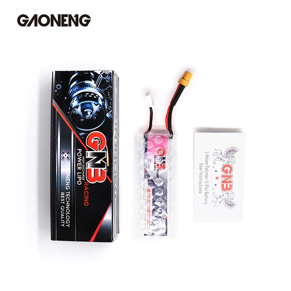 Аккумулятор Gaoneng GNB Lipo 520 мАч 7 6 В 80C 2S HV 4 35 в перезаряжаемая батарея XT30 для