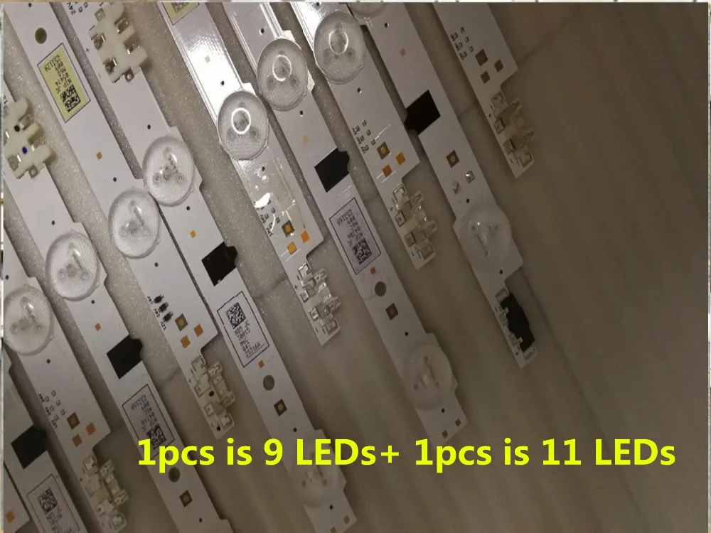 4 шт./лот используется 2013SVS65F L11/R9 для Samsung UA65F6400EJ CY-HF650CSAV1V светодиодная подсветка |