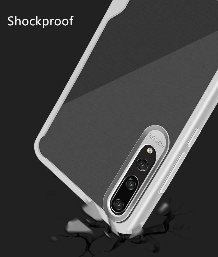 Роскошный Ультратонкий Прозрачный чехол для телефона Huawei mate p 20 Lite P20 Pro
