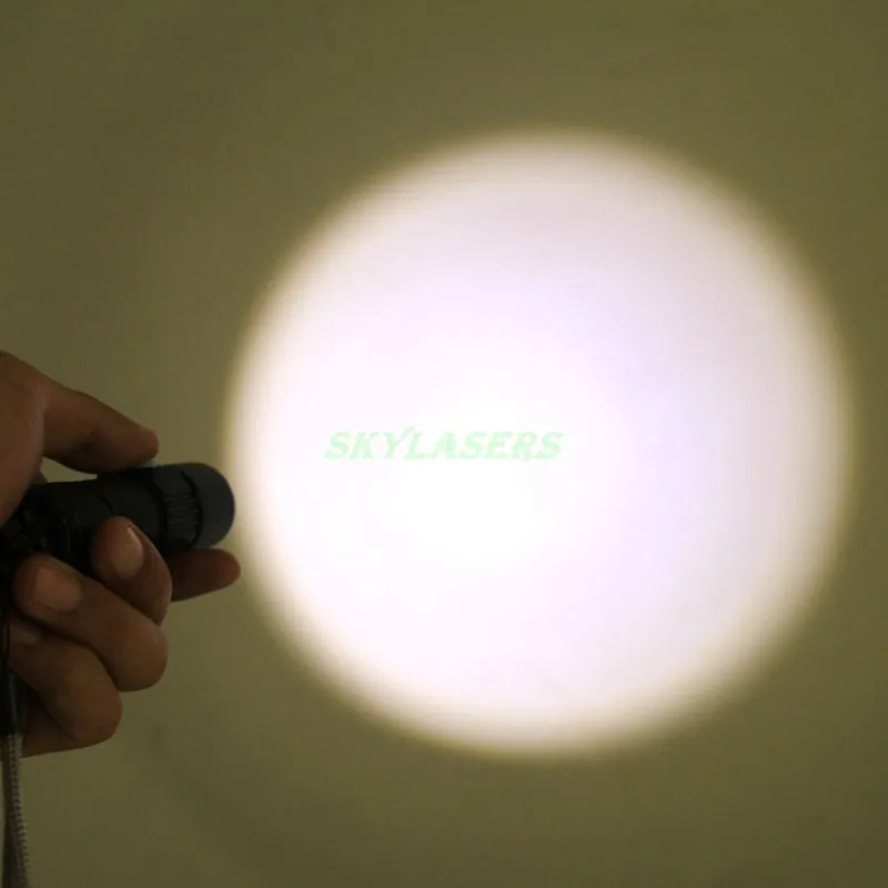 Масштабируемые 3 режима светодиодный Портативный фонарик зарядка через USB фонарь