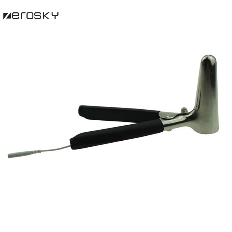 Анальный расширитель секс-игрушки Электрический шок из нержавеющей стали