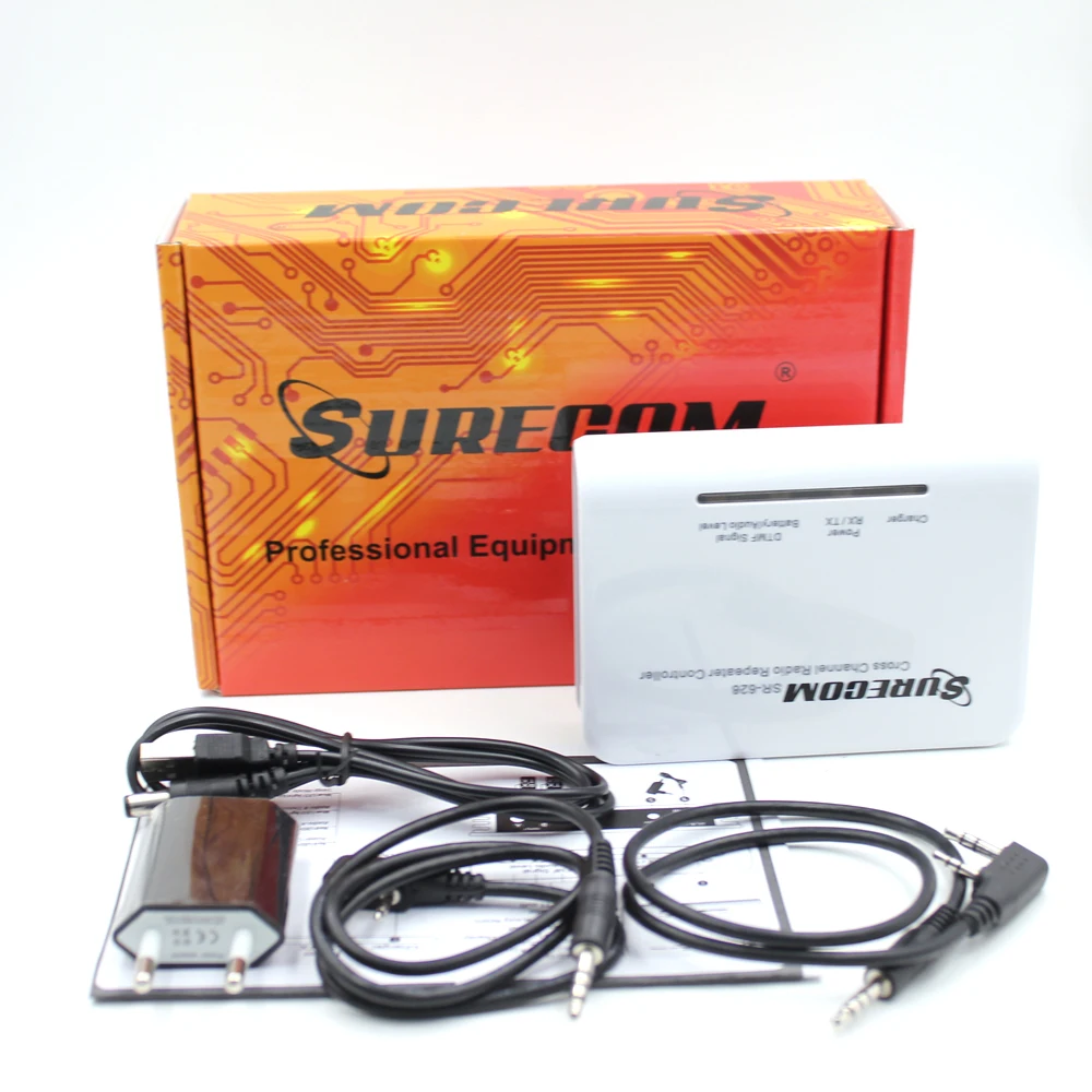 Двойной ретранслятор SURECOM для двухсторонней радиосвязи Kenwood TYT Baofeng K1 plug woki