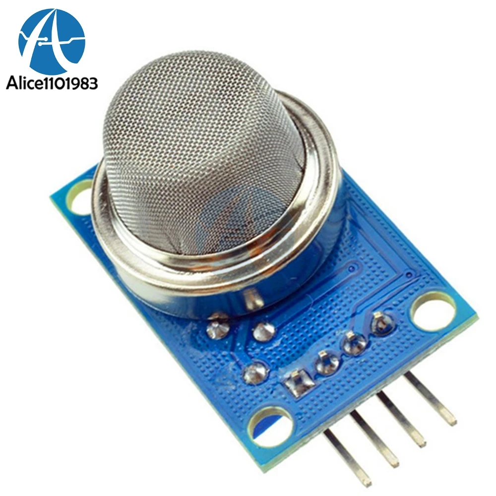 Плата модуля датчика газа MQ2 MQ 2 Обнаружение дыма и Бутана метана для Arduino DC 5 В 150 мА