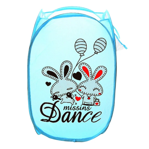 Мультфильм Корзина для белья мешок прачечного складывающиеся корзины