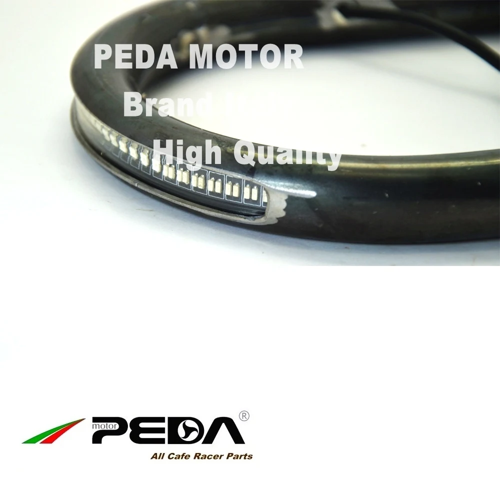 6U L22 W17.5 LED Запчасти для Кафе Racer vinSeat Frame Hoop Loop W Light Lamp стиль Brat Flat Steel Iron HONDA YAMAHA SUZUKI