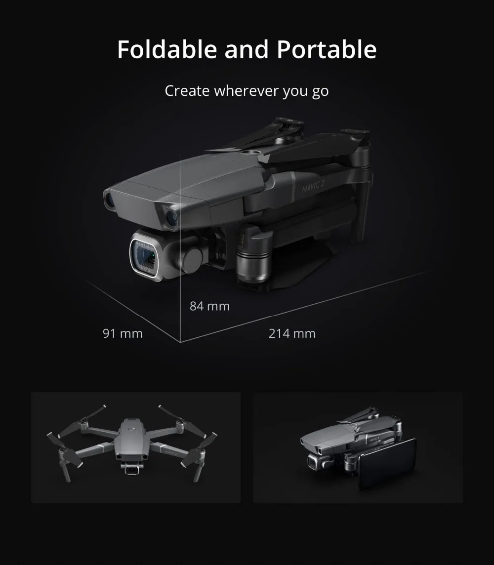 DJI Mavic 2 Pro/Mavic 2 Zoom/Fly More Combo Drone RC Quadcopter бренд