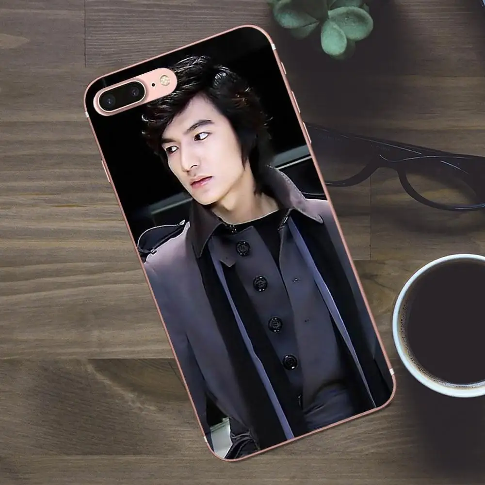 Bixedx мягкая обшивка из ТПУ для Apple iPhone X 4 4S 5 5C SE 6 6S 7 8 Plus Galaxy A3 A5 J1 J2 J3 J5 J7 2017 2018 Lee Min