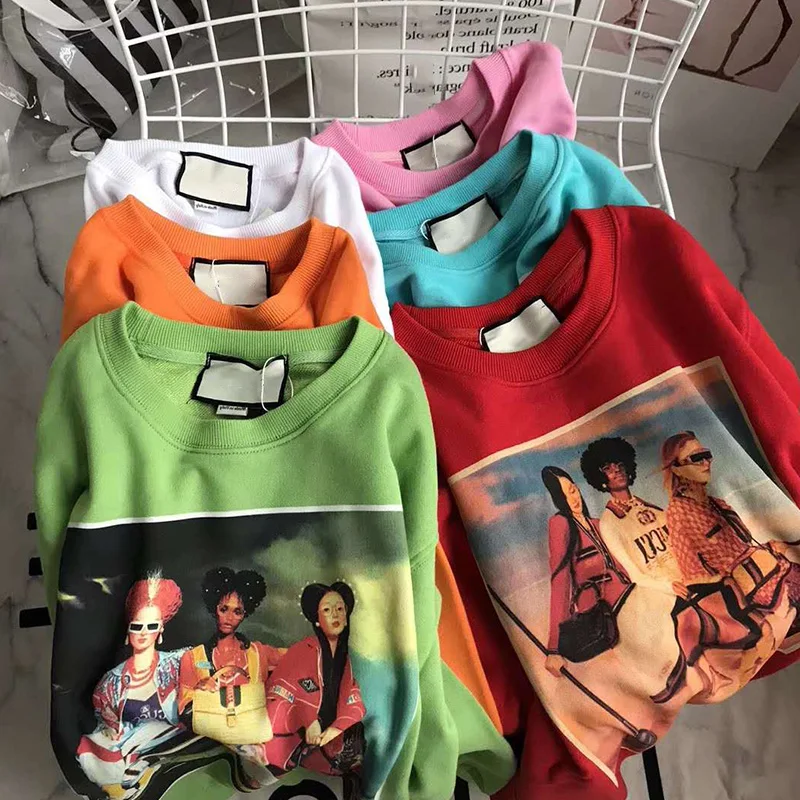 SS18 подиумный зимний женский художественный стиль современный портретный принт