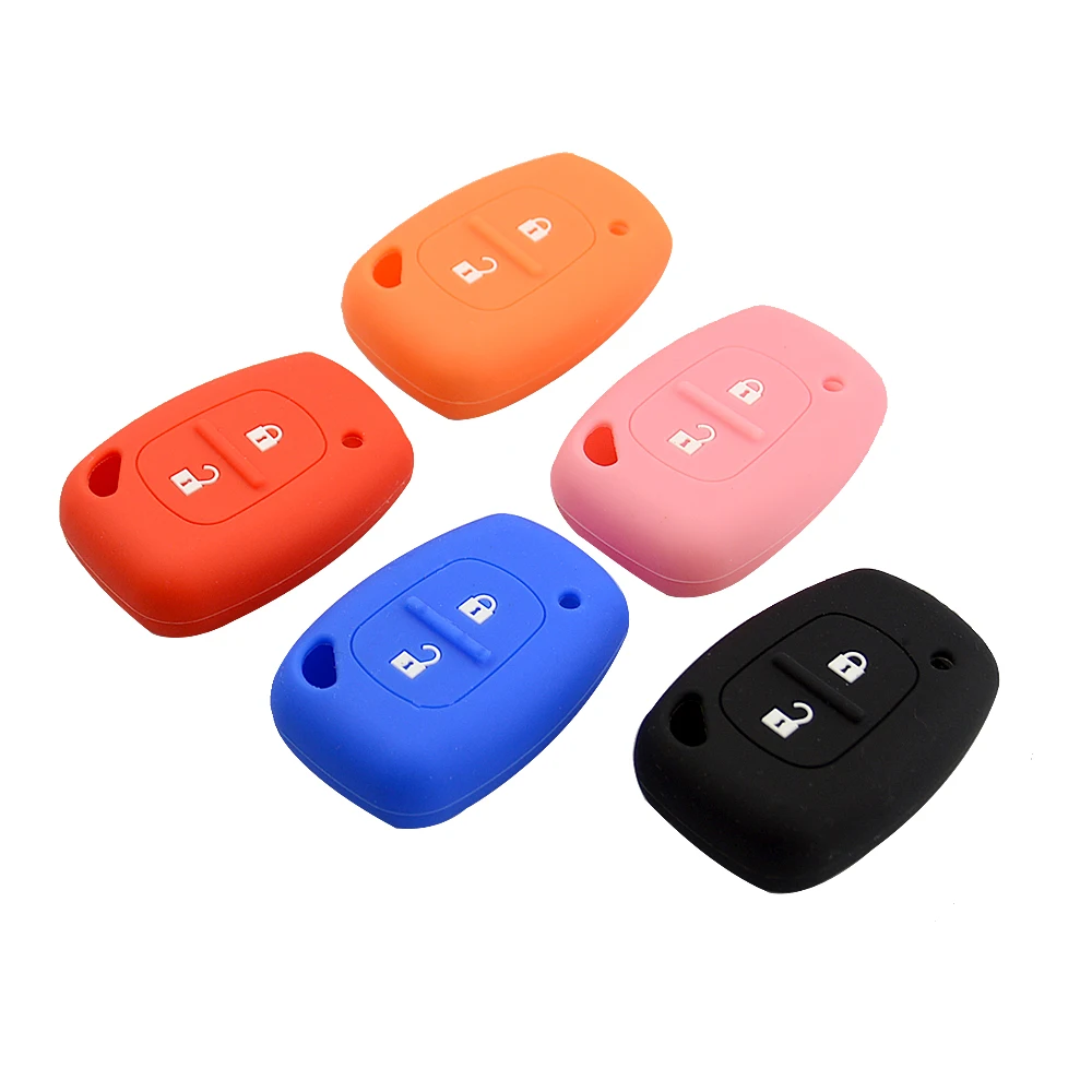 Высококачественный силиконовый чехол Okey Tech для автомобильного ключа с 2 кнопками