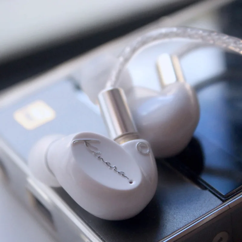 White Новинка, наушники KINERA SIF с одним динамическим драйвером, наушники в ухо, DJ Hi-Fi монитор, гарнитура с разъемным кабелем MMCX, спортивные наушники-вкладыши - Цвет: White