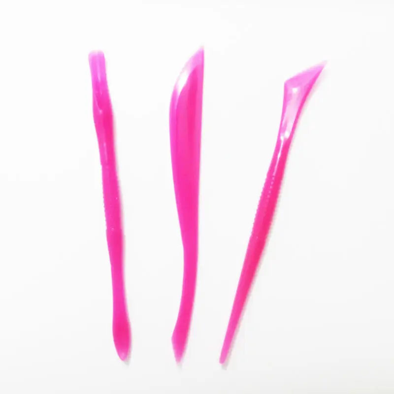 3 шт. двойная глиняная скульптура полимерная легкая глина инструмент для