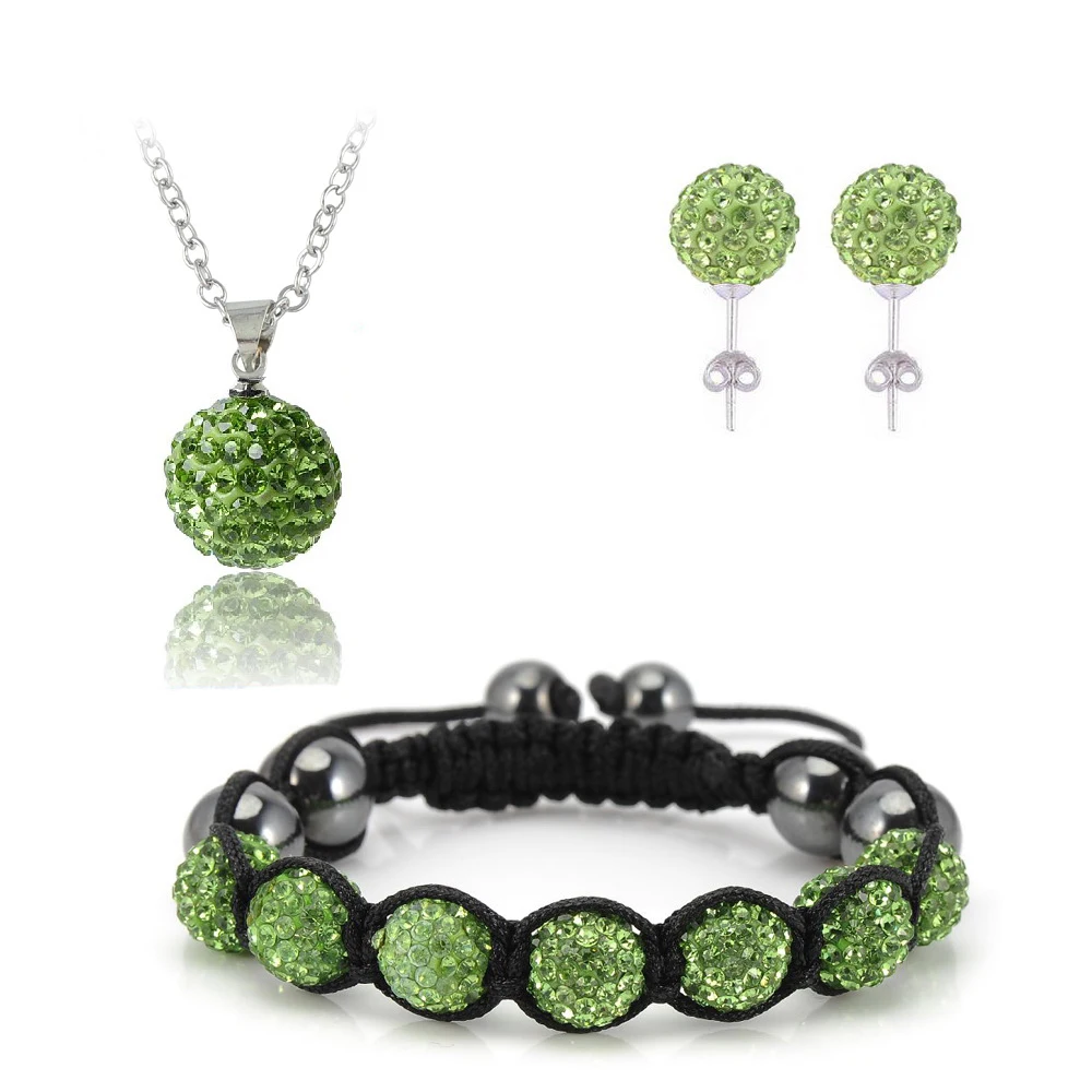 Оптовая продажа глины комплект ювелирных Браслеты и браслеты/серьги