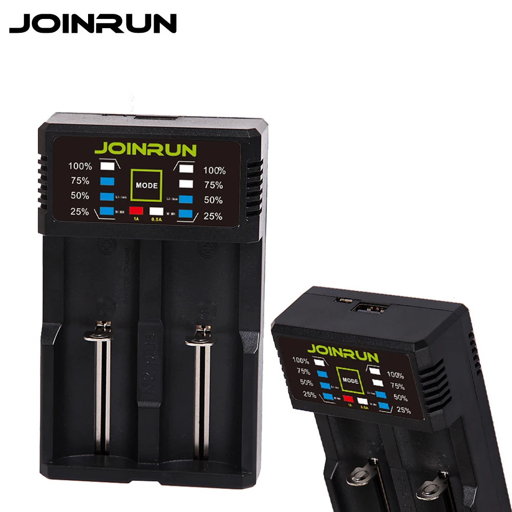 Оригинальное зарядное устройство Joninrun N2 Plus 18650 Li Ion 14500 16340 26650 Ni MH Cd AAA AA Rechareable|18650