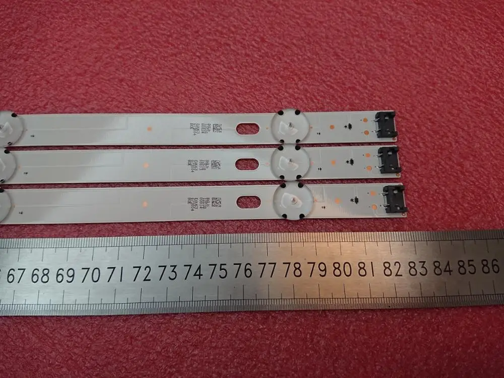 Новые 3 шт/комплект 7 светодиодный 830 мм светодиодный полосы подсветки для LG 43UJ651V 43UJ701V 43UJ65_UHD_L EAU63673004 innotek 17Y 43inch_A типа