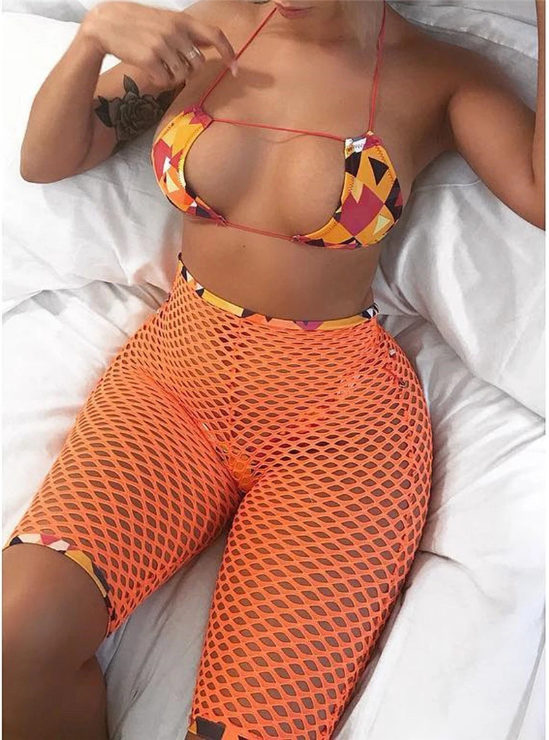3 шт. женские летние бандажные бикини|Комбинезоны| |