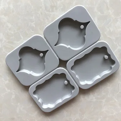 DIY силиконовый круглый воск для ароматерапии в форме сердца 4 полости парфюмерное