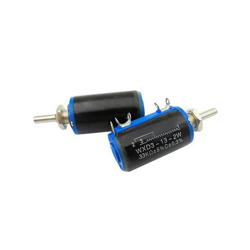 

5pcs/lot WXD3-13-2W 33K 33KR Precision Multi-turn Wirewound Potentiometer Sliding Resistor
