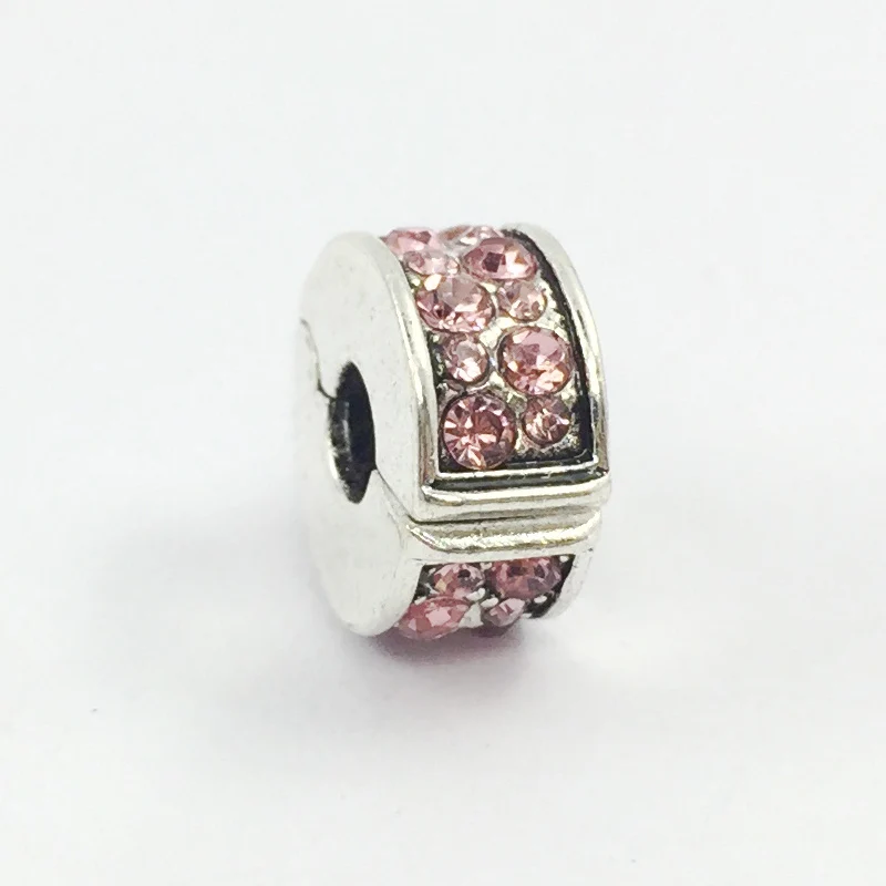 DIY кристальных шайб зажимы остановился Сафти бусины-шармы в европейском стиле