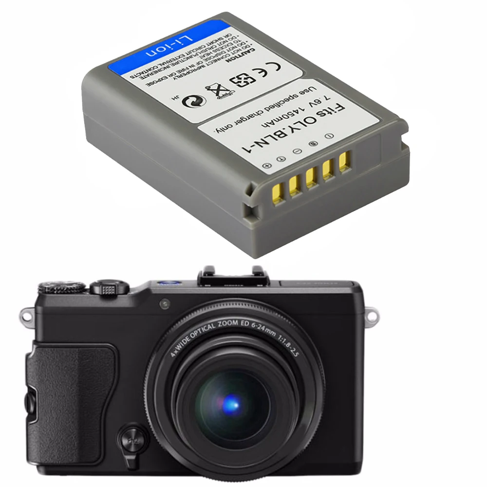 Doscing 3 шт. 1450 мАч BLN-1 PS-BLN1 перезаряжаемые батареи для Olympus батарея E-M5 EM5 OMD OM-D камеры