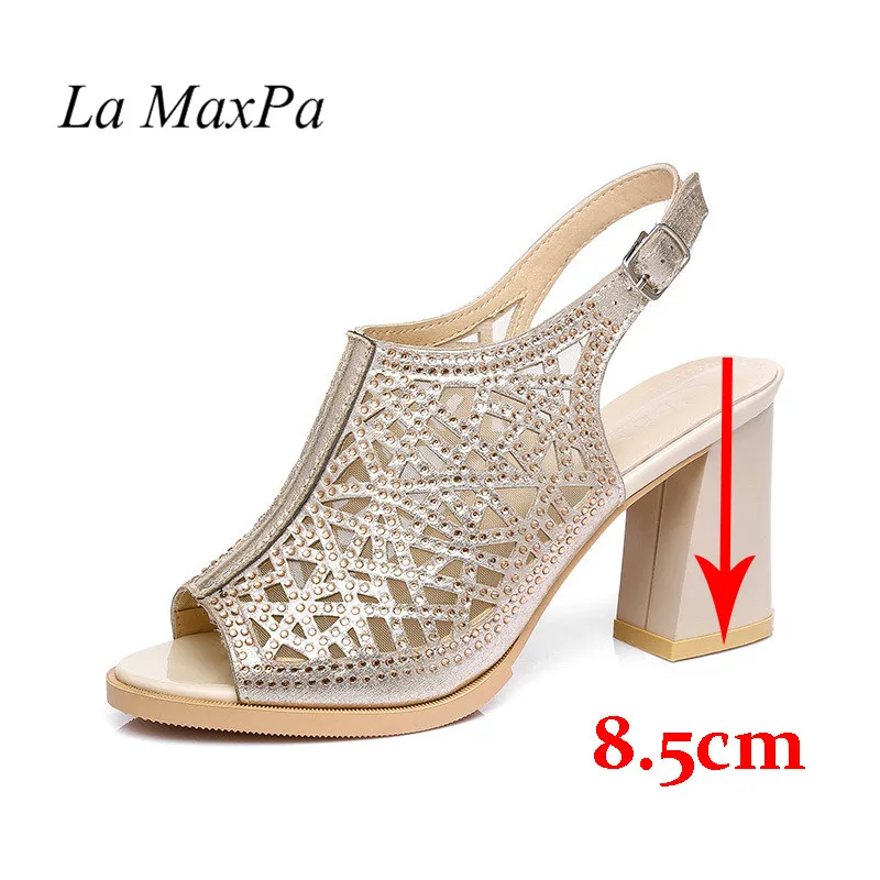 Женские сандалии в римском стиле дышащие сетчатые туфли с открытым носком на