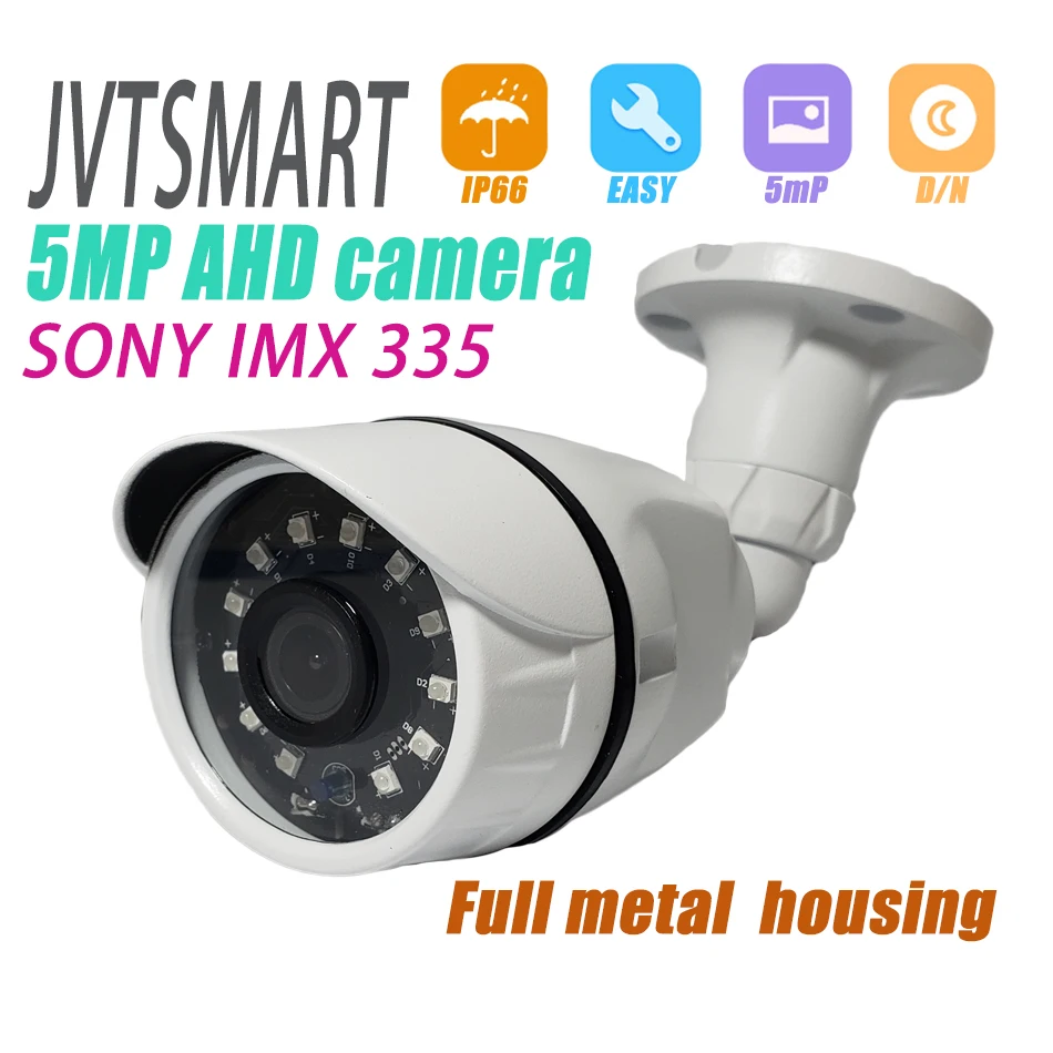 4MP 5MP SONY IMX335 AHD аналоговая наружная пуля 3 6 мм камера высокой четкости наблюдения