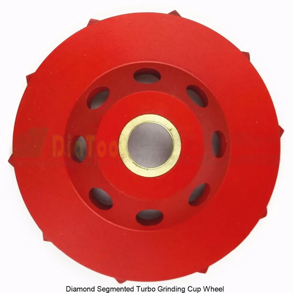 DIATOOL Diameter 4&quot/100mm Diamond Grinding Cup Wheel For Concrete Disc Segmented Turbo Type|4 grinding wheels|wheels forwheels wheel |
