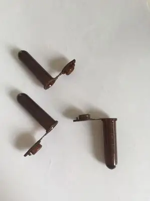 2ML Brown 0,1 мл 0,2 мл 0,5 мл 1,5 мл 2 Пластик микрометрические центрифужные пробирки Пластик упаковки таблеток и капсул в виде ракушки заостренным концом EP трубки, 500 шт./упак - Цвет: 2ML Brown