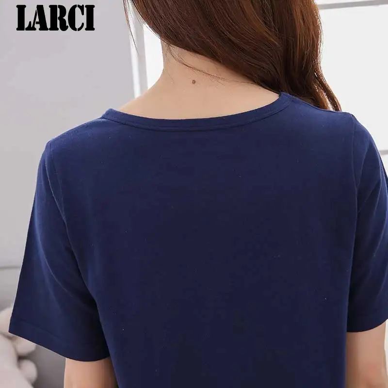 LARCI пикантные летние для девочек платья женские хлопчатобумажное платье