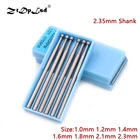 ZtDpLsd 2,35 мм хвостовик точные буры из карбида вольфрама Фрезерный резак инструмент Встраиваемая Шлифовальная головка гравировальный нож Инструменты