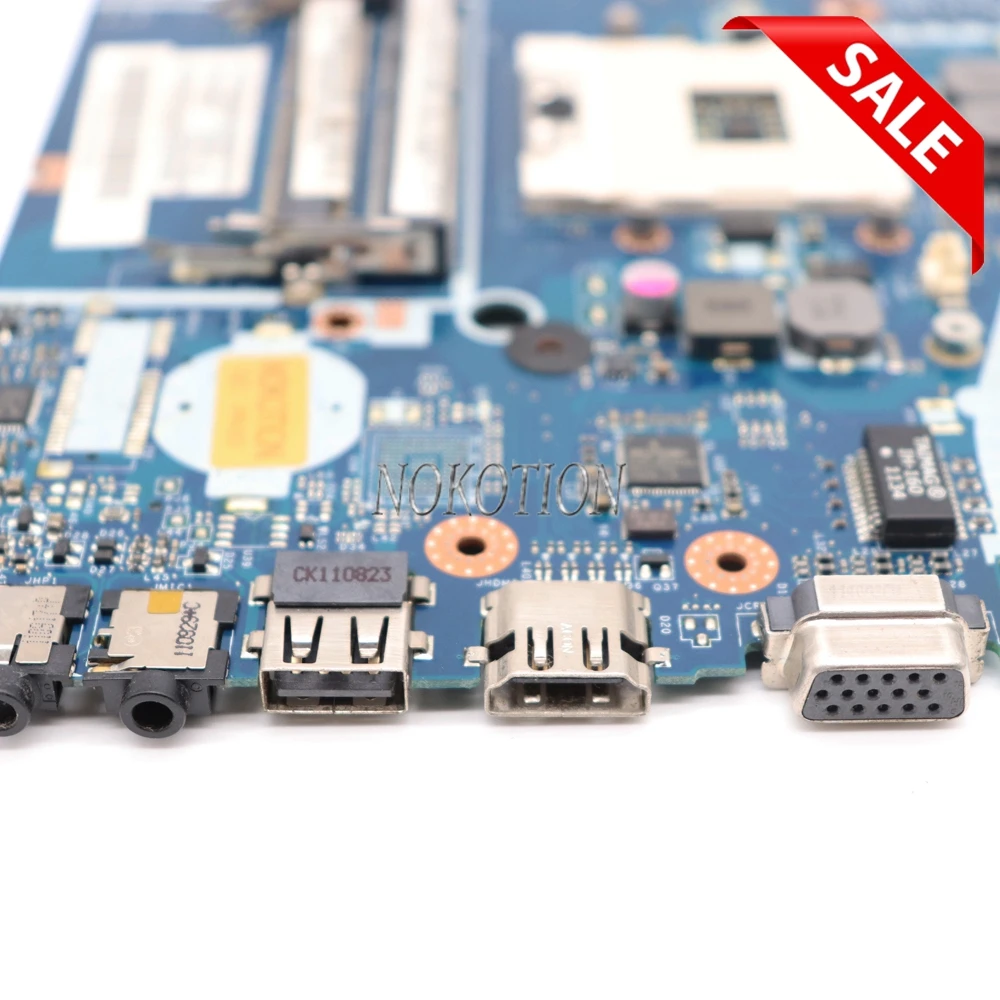 Материнская плата NOKOTION P5WE0 для ноутбуков Acer 5750 серия 5750G MBR9702003 MB.R9702.003 HM65