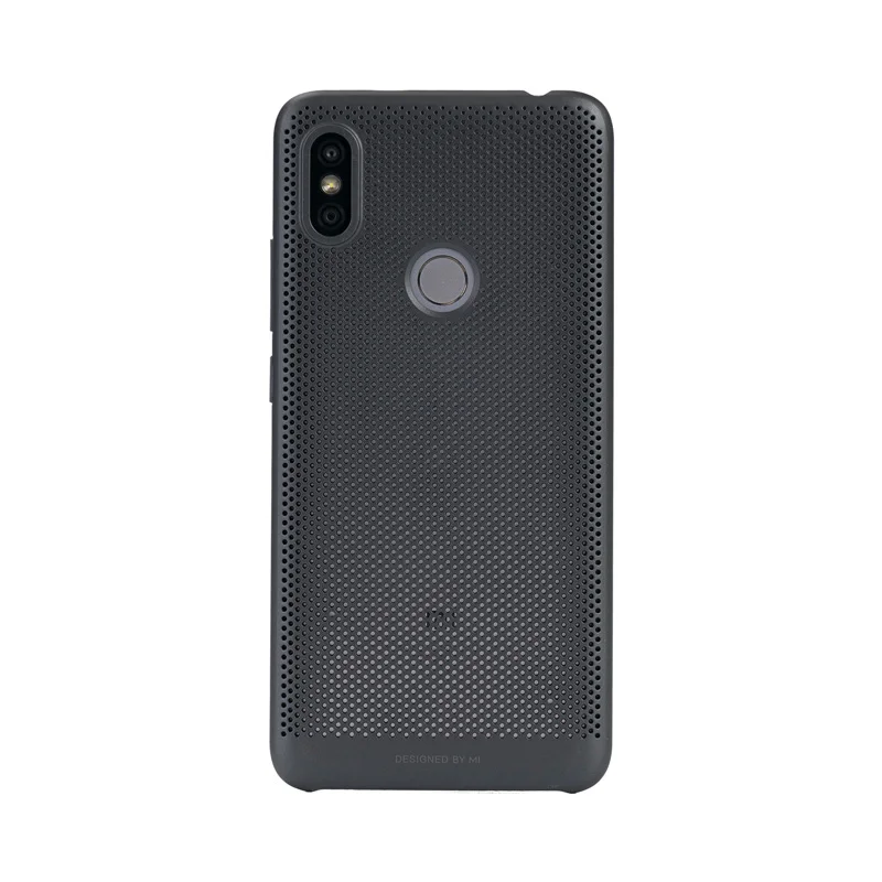 redmi S2 case black Xiaomi Mi redmi S2 чехол из натурального силикона+ мягкого волокна Прочный Удобный ударопрочный корпус сетка ПК чехол - Цвет: redmi S2 case black