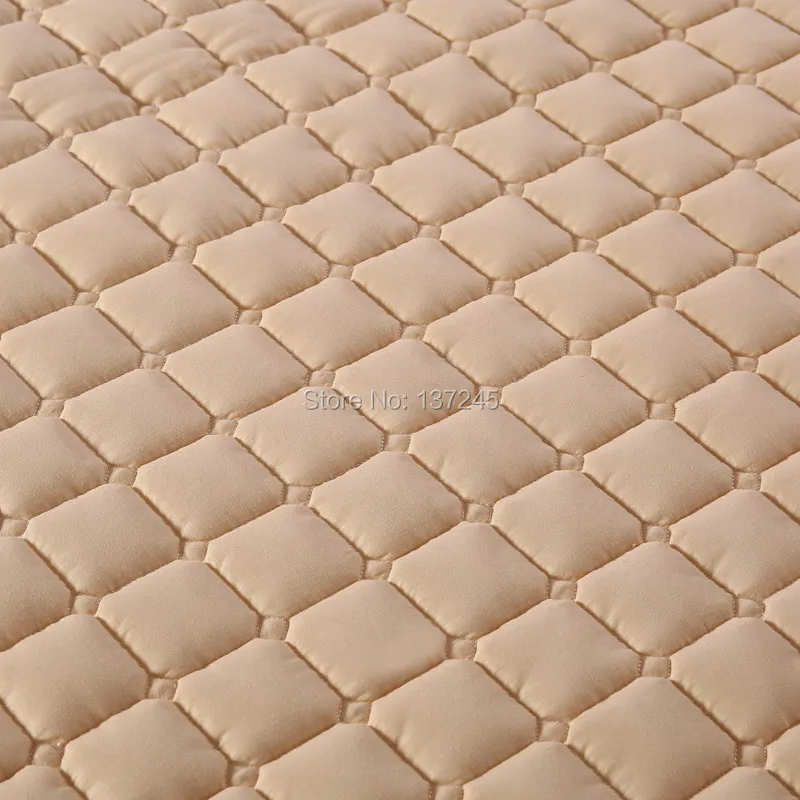 Стеганый чехол для матраса однотонная многоцветная шлифовальная ткань из