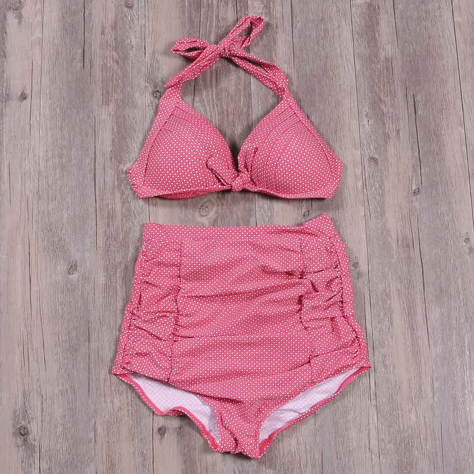 TQSKK 2019 Halter Top Платье бикини женский купальник сексуальный комплект купальные