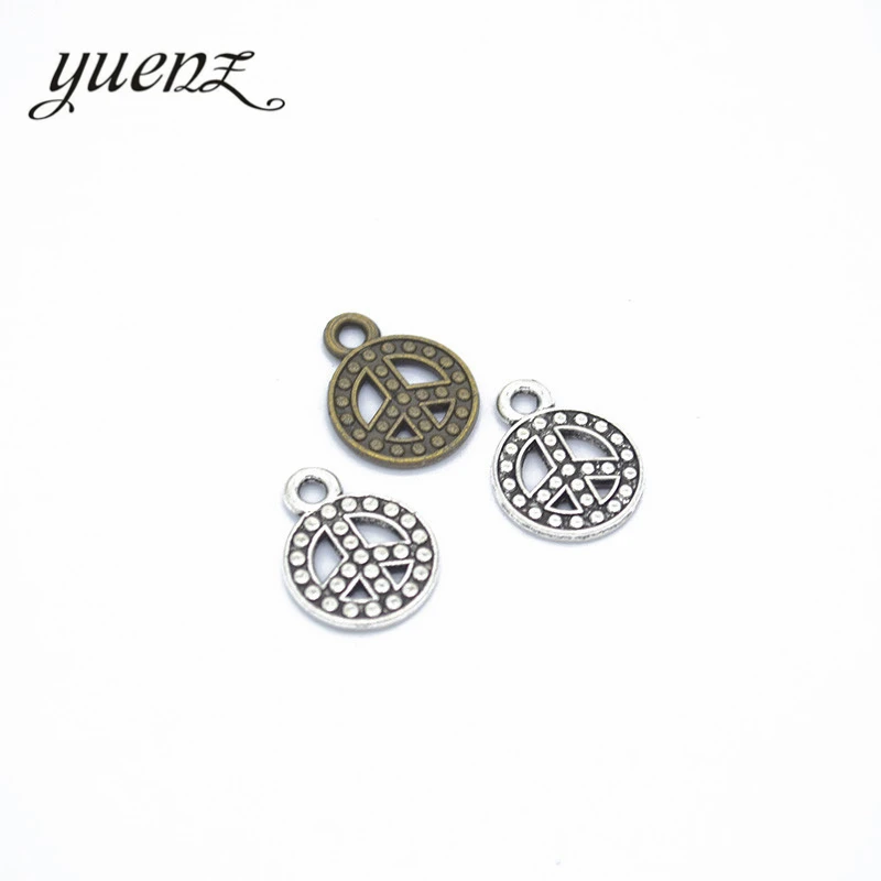 YuenZ 20 шт. 3 цвета сплав металла антикварный серебряный Мир Шарм, изготовление украшений DIY Ручная работа 16*13 мм J151