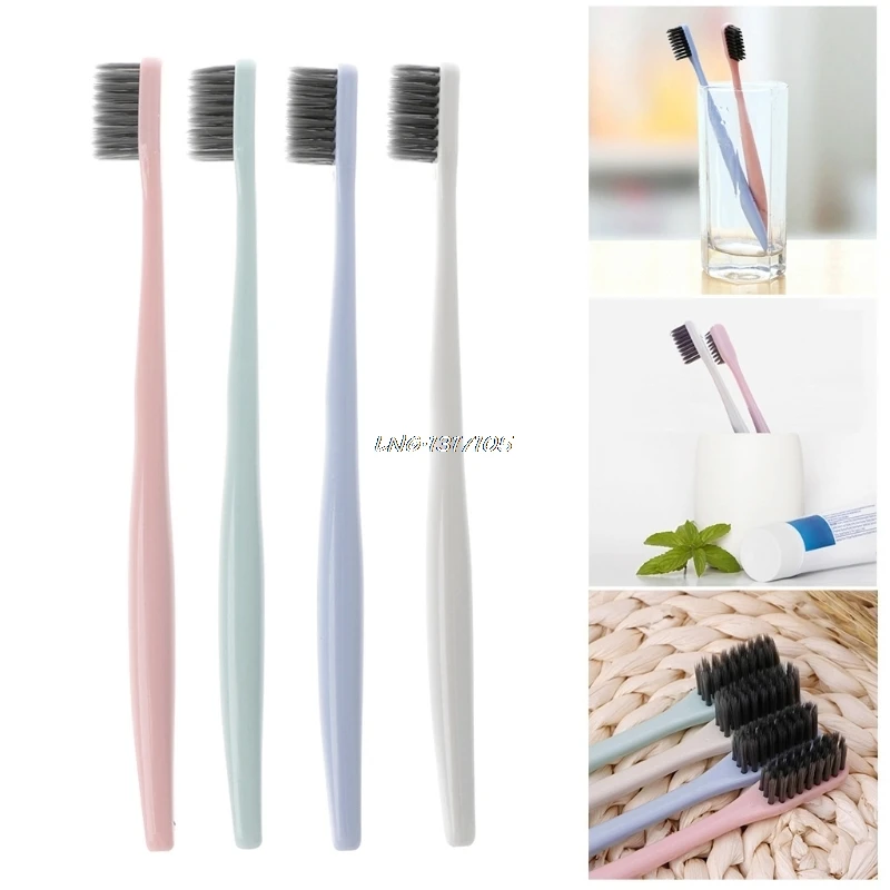 4 шт./компл. бамбуковый уголь Нано ультра мягкая гигиена полости рта твердый набор