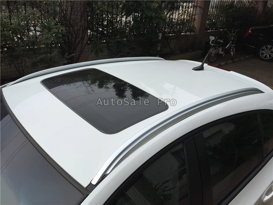 Для Chevrolet Cruze 2013 2014 2015 2016 алюминиевый сплав Серебряный Топ Багажник на крыше
