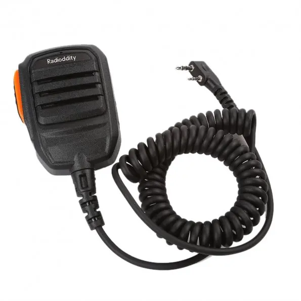 Радиочастотный RS22 дистанционный динамик микрофон для GD 77 Baofeng DMR TYT WouXun Kenwood