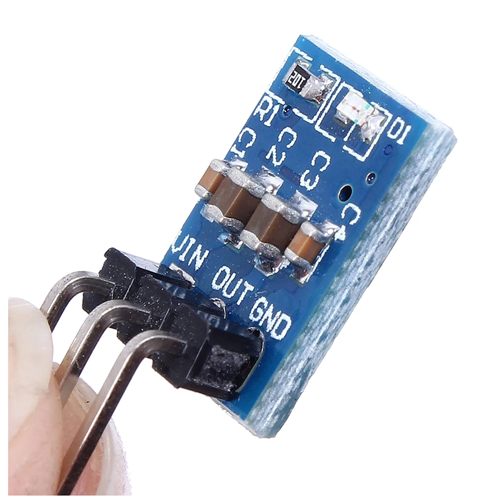 AMS1117-3.3 DC Напряжение Регулятор Шаг вниз Питание модуль 4 75 V-12V постоянного тока до 3